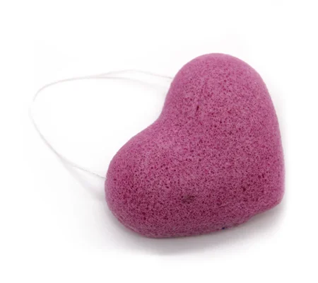 Konjac Heart Sponge - Lavender