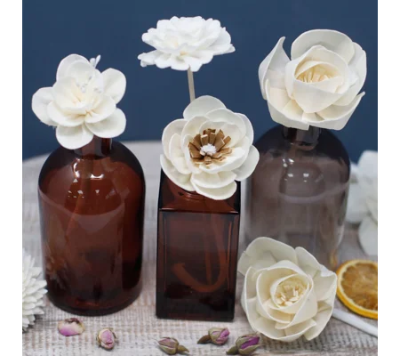 Natural Diffuser Flowers â€“ Rose on Reed