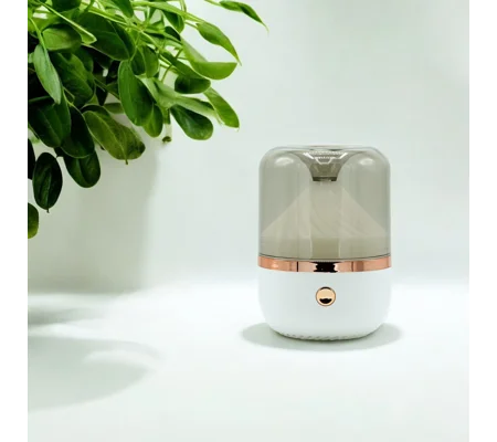 Urban Aroma Diffuser White & Bronze- USB - Colour Change