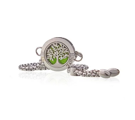Aromatherapy Jewellery Chain Bracelet - Tree of Life - 20mm