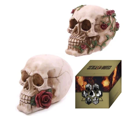 Skull with Roses - Random Design