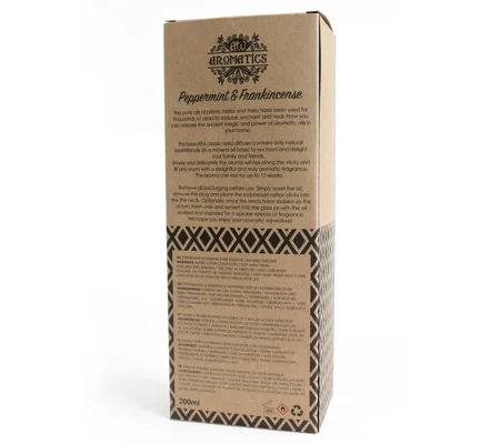 200ml Peppermint & Frankincense Essential Oil Reed Diffuser