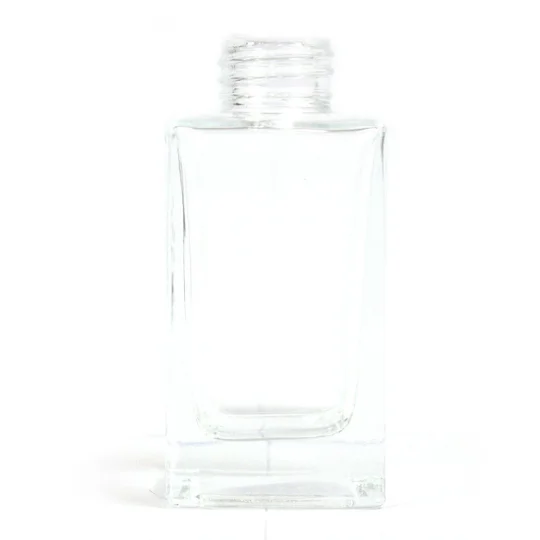 100 ml Square Long Reed Diffuser Bottlle - Clear