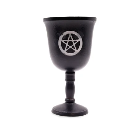 Iron Ritual Goblet - Pentagon - 20x11cm