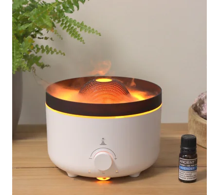 Large Volcano Effect Aroma Diffuser (plug) Two Colours - 560ml