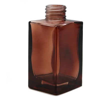 100 ml Square Long Reed Diffuser Bottlle - Amber