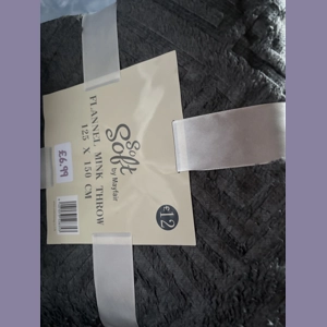 So Soft by Mayfair - Flannel Mink Throw