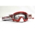 RNR Hybrid XL Roll-Off Goggle Red