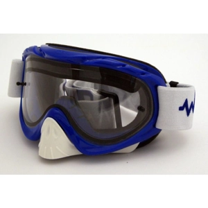 RNR Hybrid Blue Tear-Off Goggle