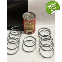 24 Pack Tin Food Can Stacking Rings Kitchen Cupboard Storage Organiser