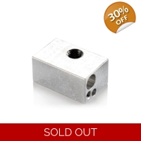 X2 Ultimaker Original Aluminum Heater Block Spare Parts Uk