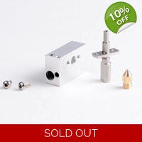 Zortrax M200 Hotend With 2 Nozzles New Uk