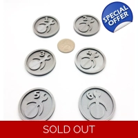 x6 Slaanesh Armies Warhammer 40k Gaming Objective Markers