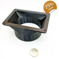 x1 Black Rear Vent to 4