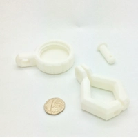 X1 Premium Food Grade Plastic Milk Bottle Lock White