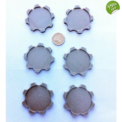 6 Pack 40mm Blank Cog 40k Objective Markers Fantasy Gaming Scenery Wargames Uk Made