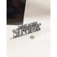 Decorative DOCTER STRANGE self standing logo display