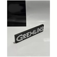 Decorative GREMLINS self standing logo display UK MADE