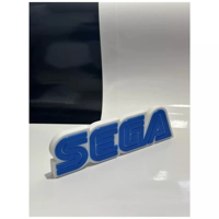 Decorative SEGA self standing logo display