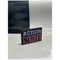 Decorative Self standing ACTION MAN logo