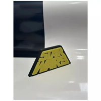 Decorative STAR WARS self standing logo display