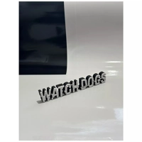 Decorative WATCHDOGS self standing logo display
