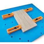 Essential Clamps with Storage Caddy for CNC Machining – Set of 8 Standard Clamps – Compatible