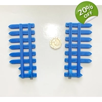 X1 Blue Bird Buddy Feeder Picket Fence Accessory uk Made