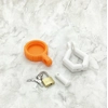 X1 Orange Cap The Original Food Grade Milk Bottle Lock + Free Padlock
