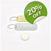 x2 Fortnite Keyring Keychain Bag Tag