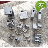 Silver Plastic Parts Kit For Dremel Cnc Diy Build