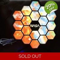 Desktop James Webb Galaxy Display Space Telescope LED Lightbox