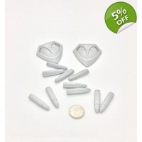 X2 McCree Hat Badges & 10 Hat Bullets Fancy Dress Uk Made