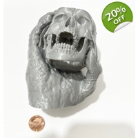 Skull in Hand Model Grey-Silver uk Made