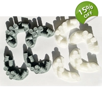 X8 Oil Drum 28mm 40k Terrain Gaming Wargames Scenery Gift UK MADE NEW