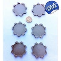 x6 Cog Objective Markers Fantasy Gaming Scenery Wargames UK MADE NEW