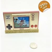 Gold Retro Stand For Nintendo GAME & WATCH Super Mario Bros