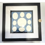 2 Framed Grand Tour Reproduction Intaglios Medallions Coins Classic Cameos 2 Framed Grand Tour Reproduction Intaglios Medallions Coins Classic Cameos