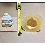 Small laughing Baby buddha Head Rubber Latex Mould Mold Small laughing Baby buddha Head Rubber Latex Mould Mold