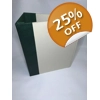 X2 Green bonded Leather post binders custom made Ideal for Book of shadows