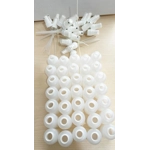 X35 - 50ml Natural HDPE Plastic Round Bottles & x35 20mm Atomiser Spray Fittings X35 - 50ml Natural HDPE Plastic Round Bottles & x35 20mm Atomiser Spray Fittings