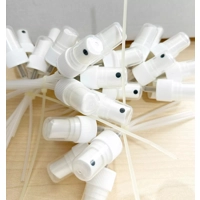 X35 - 50ml Natural HDPE Plastic Round Bottles & x35 20mm A..