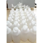 X35 - 50ml Natural HDPE Plastic Round Bottles & x35 20mm Atomiser Spray Fittings X35 - 50ml Natural HDPE Plastic Round Bottles & x35 20mm Atomiser Spray Fittings