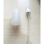 X35 - 50ml Natural HDPE Plastic Round Bottles & x35 20mm Atomiser Spray Fittings X35 - 50ml Natural HDPE Plastic Round Bottles & x35 20mm Atomiser Spray Fittings
