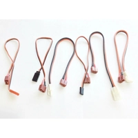 X6 Various Mixed RC lipo battery leads with deans connectors jst Tamiya Ect