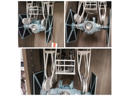 TIE HANGAR BAY KIT POP-OFF & TVC VARIANT LADDER INCLUDED, 2 MAX PER ORDER. PLEASE ALLOW UP TO 6 WE..