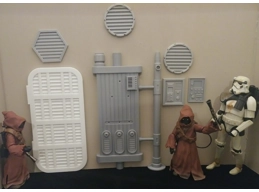 DIO STARTER KIT 5- AVAILABLE IN 1:18 SCALE, PARTS MAY VARY IN COLOR. *FIGURES & BACKDROP NOT INCLU..