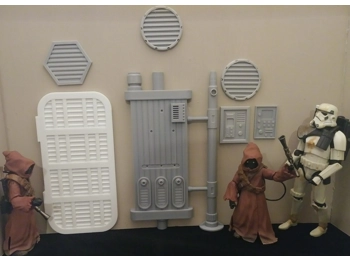 DIO STARTER KIT 5- AVAILABLE IN 1:18 SCALE, PARTS MAY VARY IN COLOR. *FIGURES & BACKDROP NOT INCLUDED