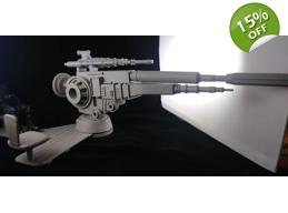 GUNNER STATION KIT, FOR 3.75 INCH FIGURES FIGURE NOT INCLUDED & SHIPPING INCLUDED!