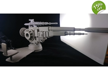 GUNNER STATION KIT, FOR 3.75 INCH FIGURES FIGURE NOT INCLUDED & SHIPPING INCLUDED!